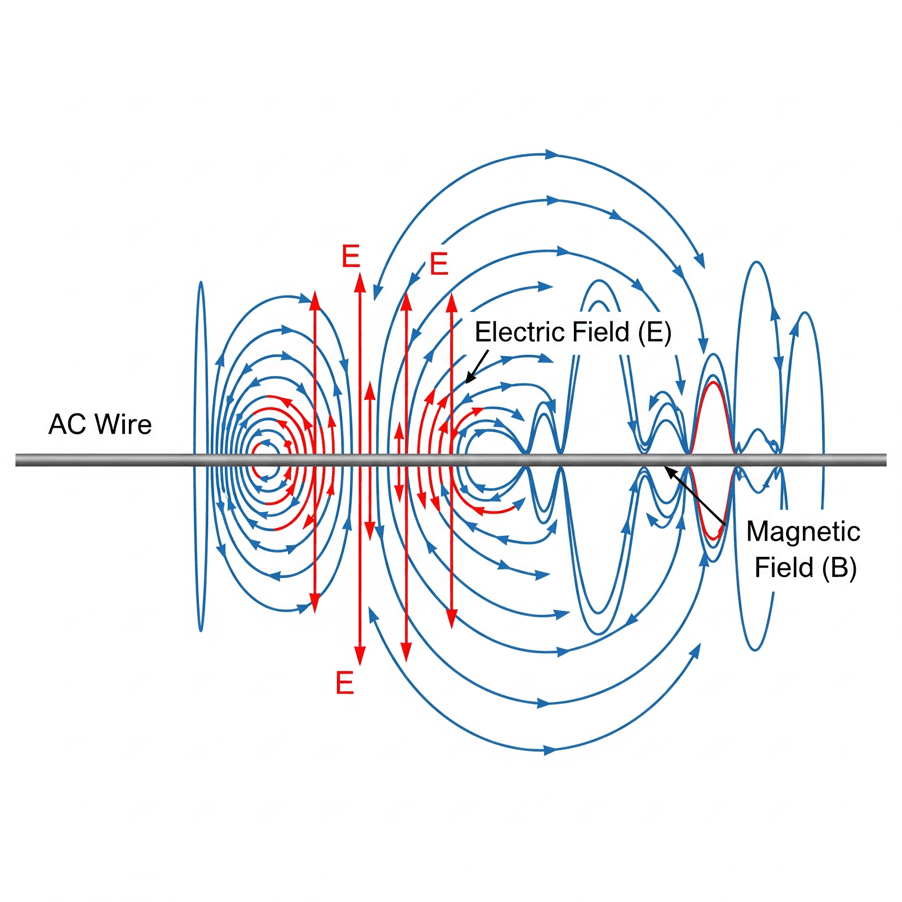 Variable Magnetic Field Diagram